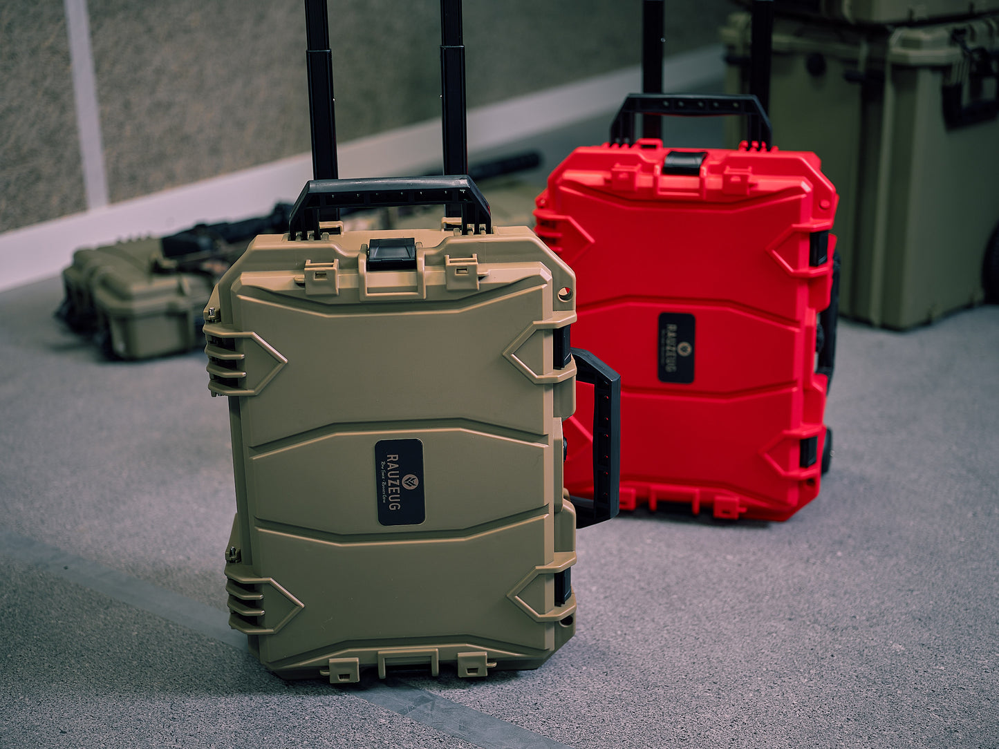 Kurzwaffen-Trolley Set 465 1p Orga