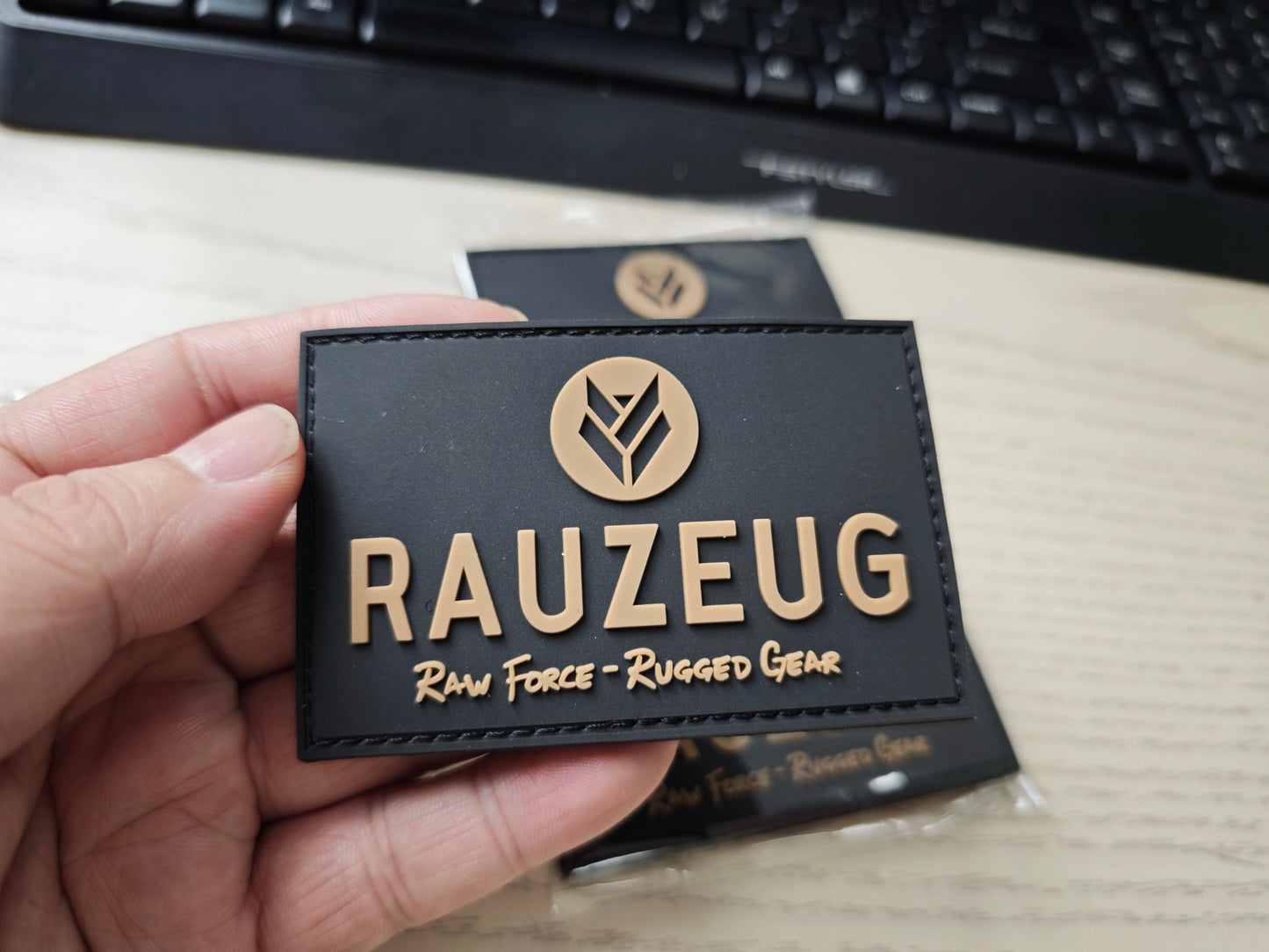 RAUZEUG PVC Klettpatch